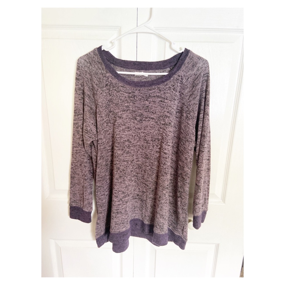 Light weight purple sweater-XL